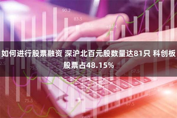 如何进行股票融资 深沪北百元股数量达81只 科创板股票占48.15%